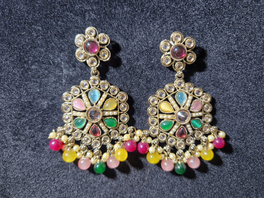 Colorful Traditional Ethnic Earrings