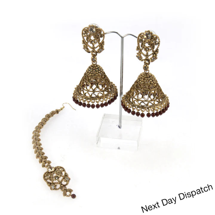 Anarkali Jhumki Set (Buy as Seen)