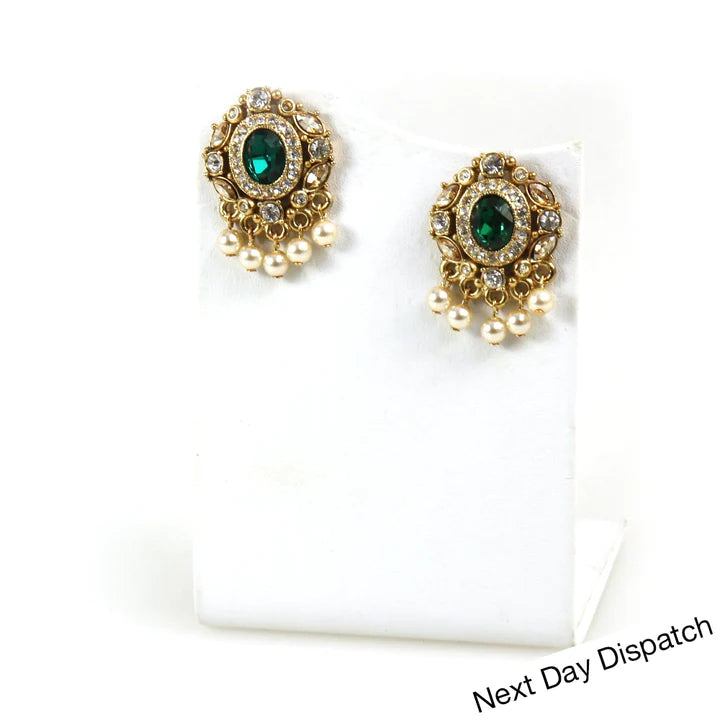 Heerat Stud Earrings (Buy as Seen)